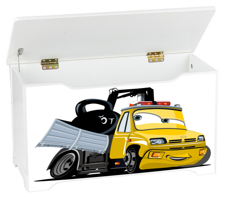 Becks truhlica Truck žltý